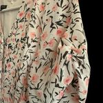 Talbots Floral Pink Lined Dress. Buttons and Zipper. Removable Sash. Photo 4