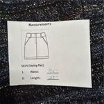 Brooks Brothers Women's A-Line Tweed Skirt Black Size 12 Knee Length Photo 9