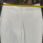Iris Setlakwe NWT Women’s Size 2 Ivory White Cropped Cigarette Trousers Pants Photo 5