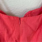 NWT Ronny Kobo Stevie Puff Sleeve Ruched Midi Dress in Petal Pink Size XS Photo 6