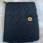Tommy Hilfiger  black and gold tablet cover storage Travel case Photo 0