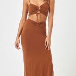 l*space Brown Maxi Skirt Small Photo 0