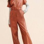 Hutch  Vegan Leather Jumpsuit Photo 0
