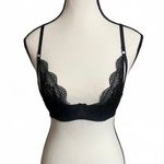 Adore Me Bra Sz 32B Kaia Black Lace Sexy Feminine Sexy Cottagecore Fairy Photo 0