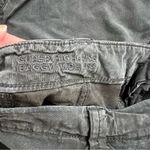 American Eagle Super High Rise Baggy Wide Leg Pants Black Size 4 Regular Photo 6