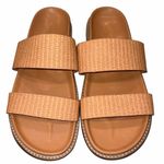 Joie  Nimble Brown Woven Slide Sandals Shoes size 7.5 Photo 2