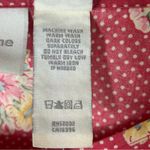 Liz Claiborne VTG 90’s Red White Polka Dot Floral Midi Cottage Dress Size 8 Photo 6