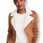 Old Navy Lined Suede Jacket Photo 0