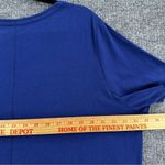 Duluth Trading Company Duluth Trading Shirt Navy Blue Cotton Short Sleeve Tee Hi Lo Size XXL Photo 3