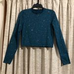 Nike Pro Warm Starry Night Crop Training Top Photo 0