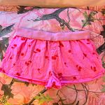 PINK - Victoria's Secret pink cherry heart boxer pajama shorts Photo 2