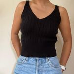 Aritzia Wilfred Cable Knit Sweater Tank Top Photo 0