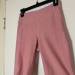 Outdoor Voices  pink high waist biker athletic shorts size small Photo 2