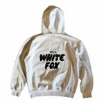 White Fox Boutique White Fox Vol. 3 Grey Hoodie Sweatshirt S/M Pullover Puffy Print Athleisure Photo 1