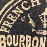 District Made Womens Tee T Shirt Gray M French Quarter Bourbon Street LA Orleans Size M Photo 2