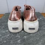 Superga  2287 Bubble Platform Low Top Lace Up Sneakers Metallic Rose Gold 7.5 38 Photo 4