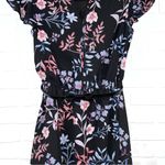 Elle  Floral Print Bow Belted Dress Photo 4