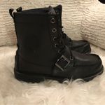 Ralph Lauren Leather Polo  Logo buckle Boots( UNISEX) Photo 2