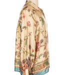 Elie Tahari NWOT Silk Floral Print Long Sleeve Blouse Top XL Photo 1