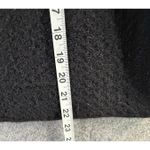 Tejidos Jose Cotacachi Cardigan L Baby Alpaca Hand Knitted Zip Sweater Peruvian Black Size L Photo 7