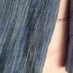 Anthropologie  CARTONNIER BLUE WHITE LINEN BLEND BUTTON FRONT LIGHTWEIGHT BLAZER Photo 5