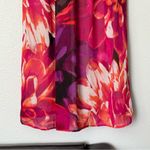 Eliza J Floral Print Halter Maxi Dress Size 6 Photo 4