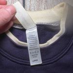 VTG 90s Purple Leaf Print Sweater Womens L Sweatshirt Cozy‎ Grannycore Nature Size L Photo 2