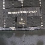 EXPRESS NWOT Design Studio Black & White Pinstriped Blazer Jacket Photo 6