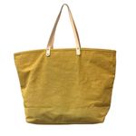 Ballard Jute Tote Bag Leather Handles and Fleur Photo 4