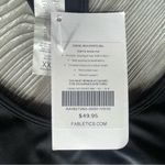 Fabletics Nwt  Cashel Midi Logo Sports Bra black size xxl Photo 5