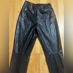 Fabletics Black Faux Leather active Leggings Xs ladies Photo 10