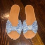 Kate Spade  Denim Bow Sasha Sandals 8.5 Photo 0