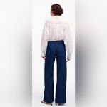 Madewell  The Denim Pull-On Wide-Leg Pant Size 30 EUC Photo 3