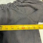 Allen Allen  Gray Linen Dress Medium Women Photo 7