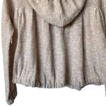 Free People  Wool Blend Hooded Cardigan Tan Size XSmall Photo 9