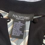 Perceptions  NWT Y2K artsy blouse with back tie. Photo 1