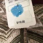 Michael Kors  Womens Midi Dress Strapless Zip Up Aztec Boho Brown Size 4 Photo 5