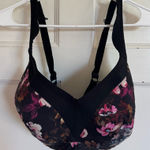 Torrid Active black floral sports bra size 42DDD Photo 0
