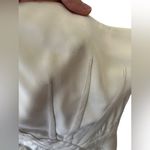 Zac Posen Cream One Shoulder Sheath Cocktail Dress Size 2 Photo 5