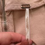 Free People beige cream Modern Femme denim mini skirt size 6 Photo 3