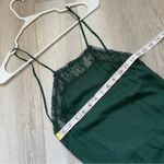 Free People Dress lace slip mini womens Green (small) fairy lingerie party date Photo 2