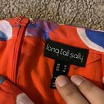 Long tall sally red floral skirt 6 Purple Photo 6