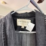 Prómesa PROMESA Denim Black Women's Jacket Sz small Photo 6