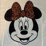 American Apparel Mini Mouse Cropped Graphic TShirt White Size Medium Photo 0