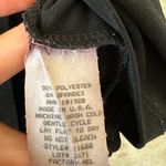 Vintage Y2K Top Empire Waist Short Sleeve 90s Boho Forrest Fairy Size Medium Black Photo 5