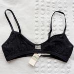Aerie  Black Lace Bralette NWT Photo 0