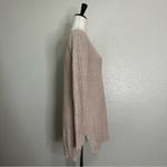 Old Navy NWT Tan Textured V-Neck Pull Over Tunic Sweater, Sz SMALL Photo 5