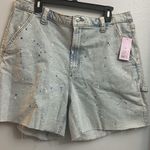 Wild Fable New - Paint Splash Denim Shorts 18/34Waist Photo 5