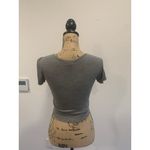 destined (F-173) Womens Crop Top Size M Gray Color Photo 3
