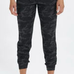 Vuori  Sz L Performance Joggers Pants DreamKnit Camo Dark Gray Soft Stretch Women Photo 0